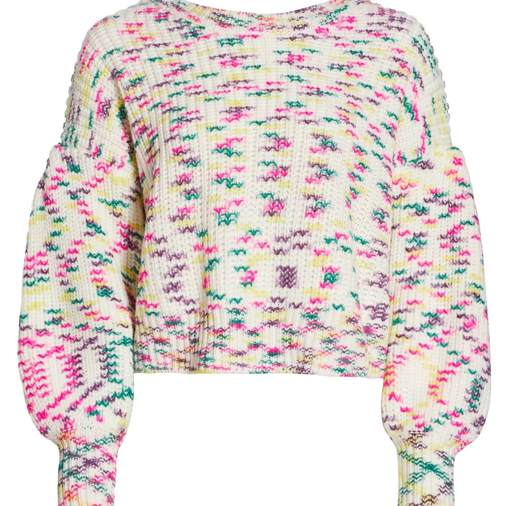 Cinq à Sept Multicolor Knit Sweater